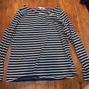 CUTE STRIPED LONG SLEEVE TOP